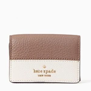 kate spade jackson micro trifold wallet